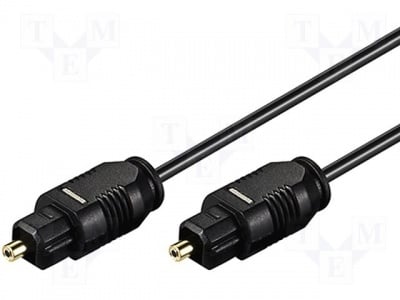 Оптичен кабел AVK-216-0150 Кабел Toslink щепсел от двете страни Диаметър на проводника 2,2mm